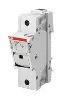 2CSM202392R1801: DIN RAIL FUSE HOLDER, 1P+N, 50A, 600V