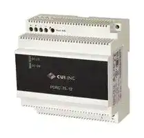 PDRC-75-12: AC/DC DIN Rail Power Supply (PSU), ITE, 1 Output, 72 W, 12 VDC, 6 A