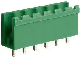 CTBP9308/6AO: Terminal Block, Open Ended, Header, 5.08 mm, 6 Ways, Through Hole Vertical