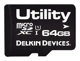S464FSTML-U3000-3: Flash Memory Card, MicroSDXC Card, 64 GB, UHS-I U1