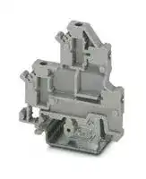 1785832: DIN Rail Mount Terminal Block, 2 Ways, 24 AWG, 12 AWG, Screw, 12 A