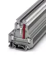 2791320: DIN Rail Mount Terminal Block, w/ LED, 3 Ways, 24 AWG, 12 AWG, 4 mm², Screw, 32 A