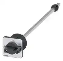 3LD9343-4CA: Rotary Operating Mechanism, Door-Coupling, Black, 3LD Series Load Disconnector