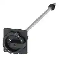 3LD9344-2CA: Rotary Operating Mechanism, Door-Coupling, Black, 3LD Series Load Disconnector