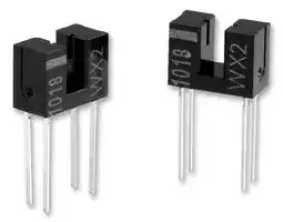 EESX1018: Transmissive Photo Interrupter, Phototransistor, Through Hole, 2 mm, 0.5 mm, 50 mA, 4 V