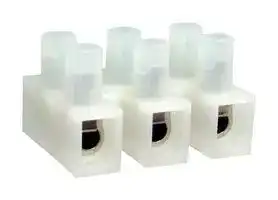 MC001820: Panel Mount Barrier Terminal Block, 2 Row, 3 Ways, 22 AWG, 12 AWG, 8.2 mm, 20 A