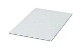 0803922: Terminal Block Marker, White, Marker Sheet, Terminal Blocks, Blank (Legend), 210 mm, SK U