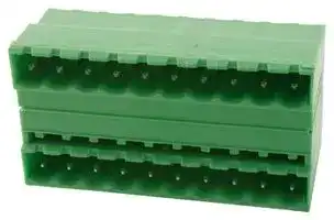 1762457: Terminal Block, Header, 5.08 mm, 10 Ways, 10 A, 320 V, Through Hole Right Angle