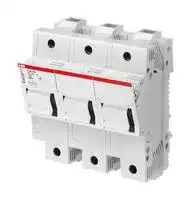 2CSM204922R1801: DIN RAIL FUSE HOLDER, 3P, 125A, 600V