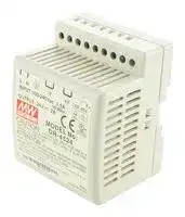 DR-4524: AC/DC DIN Rail Power Supply (PSU), ITE, 1 Output, 48 W, 24 VDC, 2 A