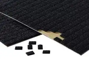 301082002: Absorber, Sheet, Polyurethane Foam, 610 mm Length, 610 mm Width, 6.4 mm Thickness