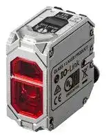 E3AS-HF6000DMN M1H: Laser Sensor, 6m, Time of Flight, 660nm Red Laser, NPN/IO-Link, Diffused Beam, 4 Pin M12 Connector
