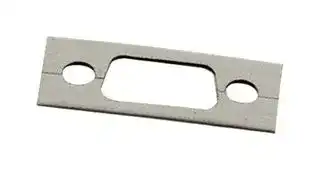 34150209: Shielding Gasket Stamping, Conductive, Polyether Urethane Foam, D-Sub, 36.5 mm x 15 mm x 2 mm, 86 dB