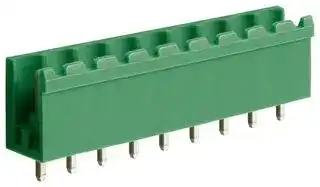 CTBP9308/9AO: Terminal Block, Open Ended, Header, 5.08 mm, 9 Ways, Through Hole Vertical