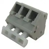 20.3001M/3-E: Wire-To-Board Terminal Block, 5 mm, 3 Ways, 26 AWG, 14 AWG, 2.5 mm², Clamp