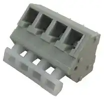 20.3001M/4-E: Wire-To-Board Terminal Block, 5 mm, 4 Ways, 26 AWG, 14 AWG, 2.5 mm², Clamp