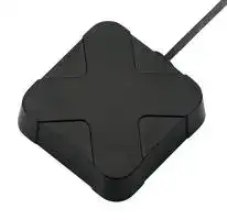 AL100.301111: External Antenna, Right Hand Circular, 1.525GHz to 1.56GHz, 2.95dBi, 50ohm, Magnetic/SMA Connector