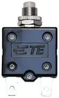 W54-XB1A4A10-5: Thermal Circuit Breaker, W54 Series, 5 A, 1 Pole, 250 V, Panel