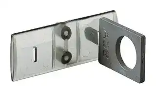 1SDA038343R1: Pushbutton Protection, for E1/6-T8 Series Circuit Breaker
