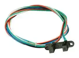 OPB901W55Z: Transmissive Photo Interrupter, Totem Pole, Panel / Chassis, 9.5 mm, 1.27 mm, 40 mA, 2 V