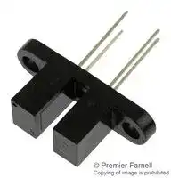 OPB865T51: Transmissive Photo Interrupter, Phototransistor, Through Hole, 3.18 mm, 1.27 mm, 50 mA, 2 V