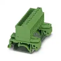 1788169: DIN Rail Mount Terminal Block, Plug-in Block, 7 Ways, 24 AWG, 12 AWG, 2.5 mm², Screw, 12 A