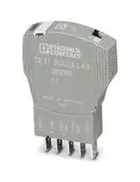 2800909: Electronic Circuit Breaker, CB E1 Series, 2 A, 1 Pole, 24 VDC, Plug In