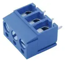 691101710003: Wire-To-Board Terminal Block, 5 mm, 3 Ways, 26 AWG, 14 AWG, 2 mm², Screw