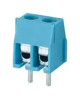 TB0011-350-02BE: Wire-To-Board Terminal Block, Blue, 3.5 mm, 2 Ways, 24 AWG, 18 AWG, 1 mm², Screw