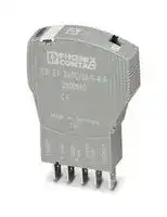 2800910: Electronic Circuit Breaker, CB E1 Series, 3 A, 1 Pole, 24 VDC, Plug In