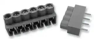 691121710004: Wire-To-Board Terminal Block, 5 mm, 4 Ways, 20 AWG, 12 AWG, Screw