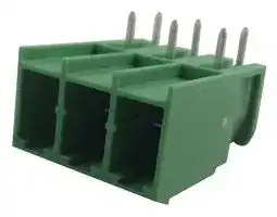 1804807: Terminal Block, Horizontal, Header, 7.62 mm, 3 Ways, 20 A, 630 V, Through Hole Right Angle