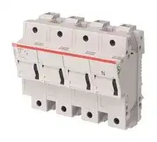2CSM296532R1801: Fuse Holder, DIN Rail, 3P+N, 22mm x 58mm, 125 A, 600 V, Screw, E 90/125 Series