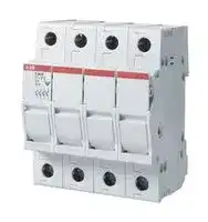 2CSM202053R1801: DIN RAIL FUSE HOLDER, 4P, 32A, 600V