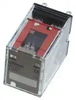 MY2N AC24 (S): RELAY, DPDT, 250VAC, 30VDC, 10A