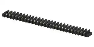 2-1546670-6: Panel Mount Barrier Terminal Block, 2 Row, 26 Ways, 22 AWG, 14 AWG, 11.1 mm, 25 A