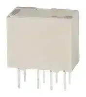 G6J-2P-Y-DC24: Signal Relay, 24 VDC, DPDT, 1 A, G6J-Y Series, Through Hole, Non Latching