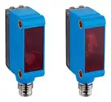 GSE6-N4112: Photoelectric Sensor, 15m, NPN, Through Beam, 10 to 30VDC, 4 Pin M8 Connector, G6 Series