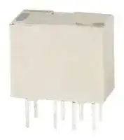 G6JU-2P-Y-DC24: Signal Relay, 24 VDC, DPDT, 1 A, G6J-Y Series, Through Hole, Latching Single Coil