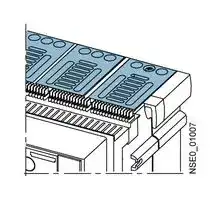3WL9111-0AS01-0AA0: Arc Chute, 690 V, 3WL Series Air Circuit Breaker