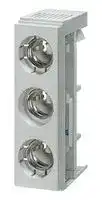 5SF6020: Mounting Base, 3P, 25 A, 500 VAC, 5/10 mm Busbars