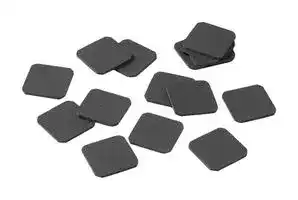 303503001: Absorber, Sheet, Silicone, 305 mm Length, 305 mm Width, 1 mm Thickness
