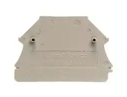 1060000000: Accessory, Weidmuller W Series Terminal Blocks, End Plate, W