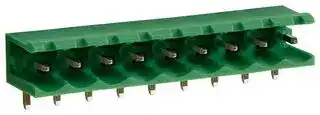 CTBP9358/9AO: Terminal Block, Open Ended, Header, 5.08 mm, 9 Ways, Through Hole Right Angle