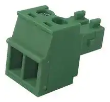 21.1550M/2-E: Pluggable Terminal Block, 3.81 mm, 2 Ways, 28 AWG, 16 AWG, 1.5 mm², Screw