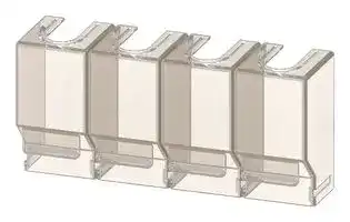 3KC9804-2: Terminal Cover, 4P 3KC Series Transfer Switching Equipment