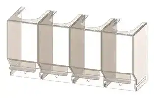 3KC9804-4: Terminal Cover, 4P 3KC Series Transfer Switching Equipment
