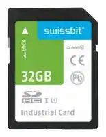 SFSD032GL3BM1TO-I-LF-2B1-STD: Flash Memory Card, SDHC Card, UHS-1, Class 10, 32 GB, S-45 Series