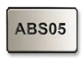 ABS05-32.768KHZ-T: Crystal, ABS05, 32.768 kHz, 20 ppm, 12.5 pF