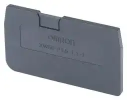 XW5E-P1.5-1.1-1: End Cover, XW5E Series, XW5T & XW5G Series DIN Rail Terminal Blocks